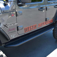 Westin 18-24 Jeep Wrangler (JL) Unlimited 4DR Outlaw Running Board - Textured Black