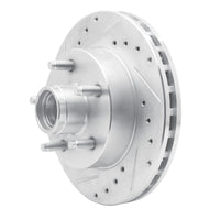 R1 Concepts R1 98-02 Ford Ranger (USA/Canada) Front Right Drilled & Slotted Silver Brake Rotor