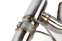 Dinan 19-26 BMW 330i (G20)/21-26 BMW 430i (G22) Valved Axleback Exhaust System - Black Tips