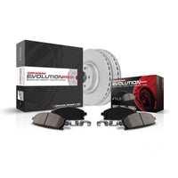 PowerStop Power Stop 08-12 Land Rover LR2 Rear Z23 Coated Brake Kit