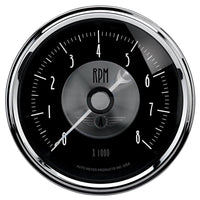 Autometer Prestige Series Black Diamond 2-1/16in 120-240 Deg F Water Temp Gauge