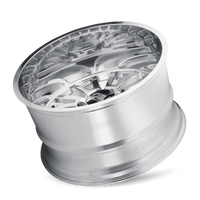 Cali Off-Road 9110 Summit 20x10 / 8x180 BP / -25mm Offset / 124.1mm Hub Polished Wheel
