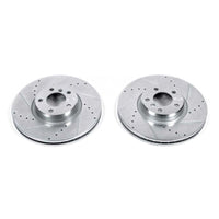 PowerStop Power Stop 07-13 BMW X5 Front Evolution Drilled & Slotted Rotors - Pair