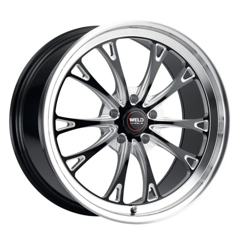 Weld S113 18X9 Belmont 5X114.3 ET29 BS6.1 Gloss Black MIL Dia 72.56
