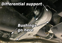 Perrin Performance PERRIN 08-14 Subaru WRX/STI / 08-11 Impreza / 09-13 Forester XT Differential Subframe Lockdown Syst