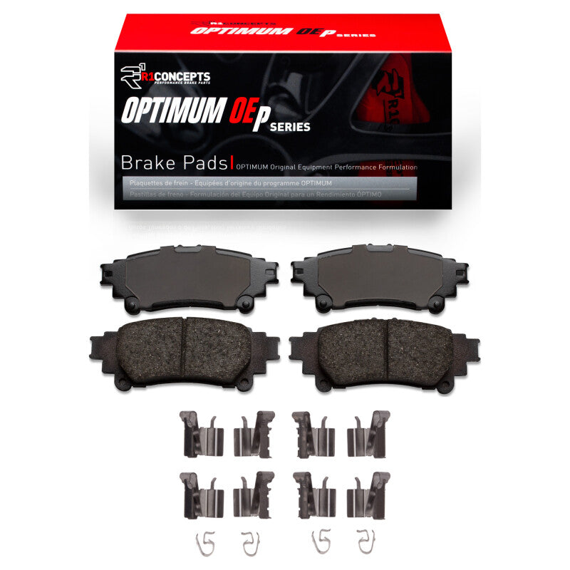 R1 Concepts R1 2010-2020 Lexus RX350 Rear R1 Optimum OE Pads & Hardware Kit