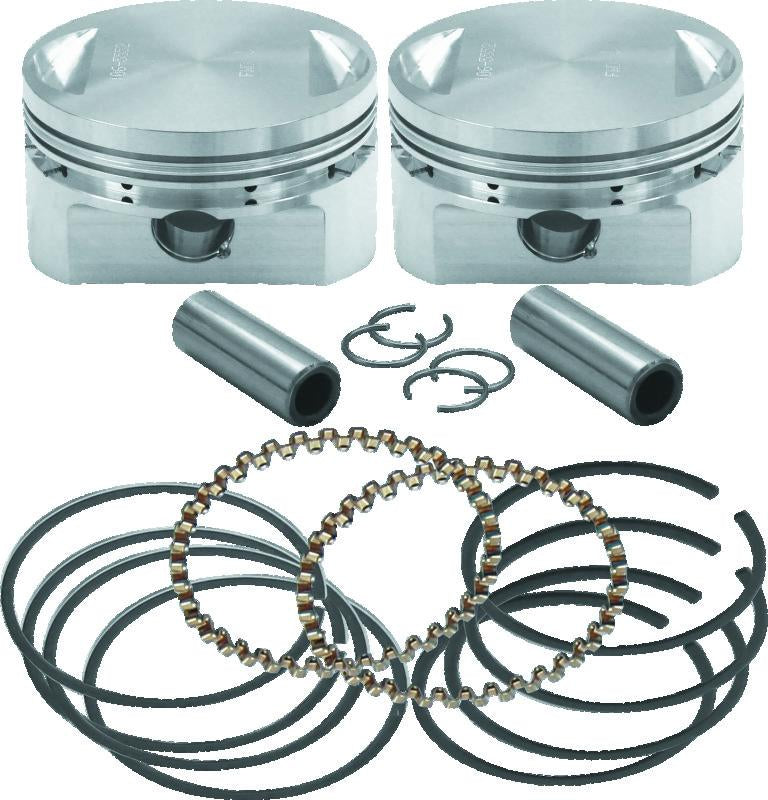 S&S Cycle 84-99 BT 3-1/2in .020in Bore Forged Stroker Piston Kit