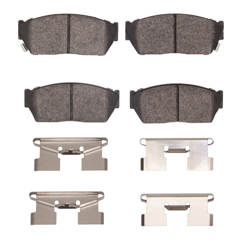 R1 Concepts R1 82-87 Honda Civic Front Semi Met Pads & Hardware Kit
