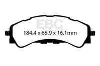 EBC 2021+ Ford Bronco (6th Generation) 2.3T Extra Duty Front Brake Pads