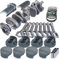 Eagle Chevy 400 3.750in Crank 6.000in I-Beam Rods -5cc Flat Top 4.165in Pistons Rotating Assembly
