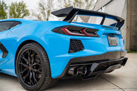 CORSA Performance Corsa 20-25 Chevrolet Corvette C8 RWD 3in Valved Cat-Back w/AFM w/4.5in Carbon Fiber Black PVD Tips