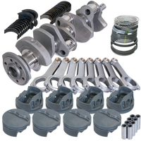 Eagle Chevy 350 3.875in Crank 6.000in H-Beam Stroker Rods -5cc 4.040in Pistons Rotating Assembly