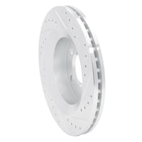R1 Concepts R1 99-04 Chrysler CONCORDE Front Left Drilled & Slotted Silver Brake Rotor