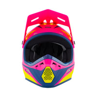 Answer 26 AR1 Mototown Helmet Matte Pink/Hyper Acid/Dark Blue - XL