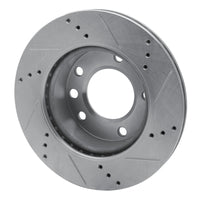 R1 Concepts R1 02-06 Dodge Sprinter 2500 Front Left Drilled & Slotted Silver Brake Rotor