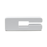 ORACLE Lighting Universal Illuminated LED Letter Badges - Matte Wht Surface Finish - C