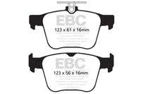 EBC Racing 2014+ Audi S3 2.0L Turbo RP-X Rear Brake Pads
