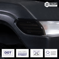 Form Lighting 2018 Wrangler JL LED Sidemarkers Smoked (Pair)