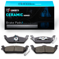 R1 Concepts R1 04-11 Ford F-150 RWD Rear R1 Ceramic Brake Pads