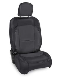 PRP Seats PRP 2018+  Jeep Wrangler JL/2 door/ Non-Rubicon Front Seat Covers (Pair) - Black/Grey