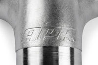 APR Cast T304 Stainless Steel Double Y-Splitter - 76mm to Quad 63.5mm (3in to Quad 2.5in)