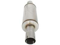 aFe ATLAS Muffler 3-1/2 IN ID Center/Center x 7 IN Dia. X 16 IN L - Round Body