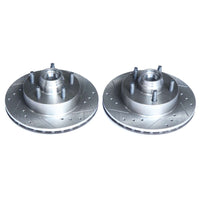 PowerStop Power Stop 98-00 Ford Ranger Front Evolution Drilled & Slotted Rotors - Pair