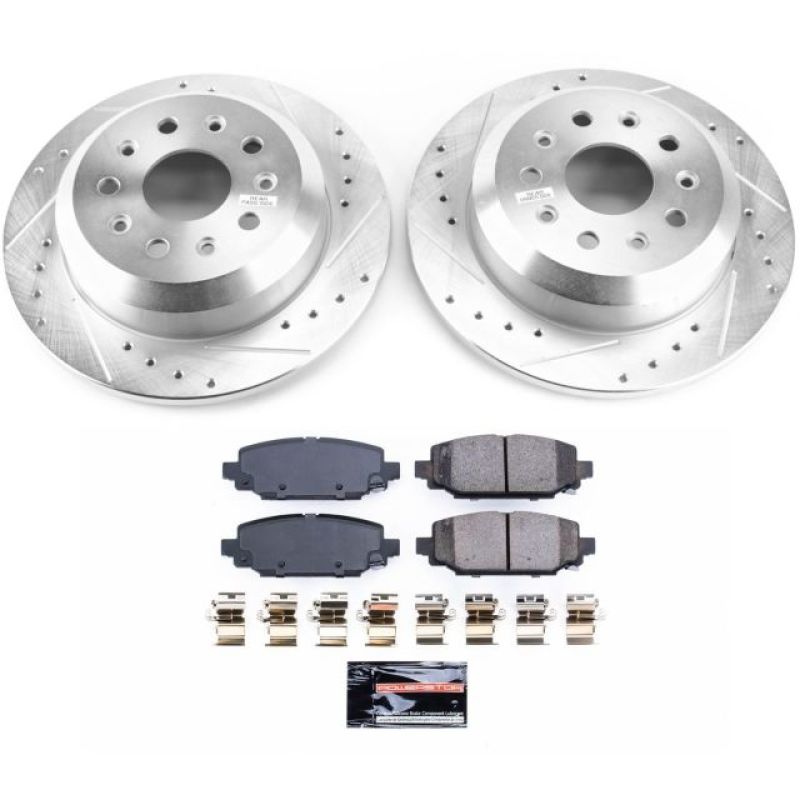 PowerStop Power Stop 18-19 Jeep Wrangler Rear Z23 Evolution Sport Brake Kit