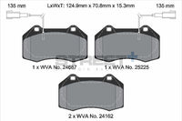 PAGID Racing T8190SP2001 STREET+ Brake Pads
