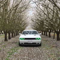 ORACLE Lighting Oracle Dodge Challenger 08-14 Halo Kit (NonProjectorHL) - ColorSHIFT w/ Simple Controller