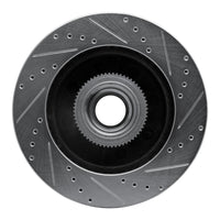 R1 Concepts R1 06-12 Ford F-250 2WD (Super Duty) Front Left Drilled & Slotted Silver Brake Rotor