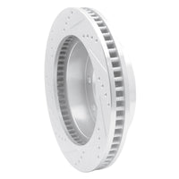 R1 Concepts R1 06-11 Cadillac DTS Front Right Drilled & Slotted Silver Brake Rotor