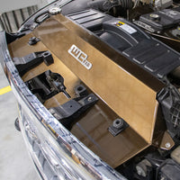 Wehrli 10-12 Cummins Fabricated Aluminum Radiator Cover - Bengal Silver