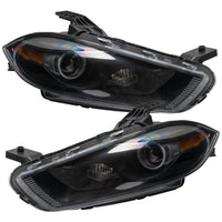 ORACLE Lighting Oracle 13-16 Dodge Dart SMD HL - Black - Halogen - ColorSHIFT