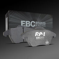 EBC Racing 2016+ Porsche 911 (991/2 w/Cast Iron Rotors) 3.0TT RP-1 Race Front Brake Pads