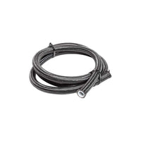 Snow Performance Snow 8AN Braided Stainless PTFE Hose - 5ft (Black)