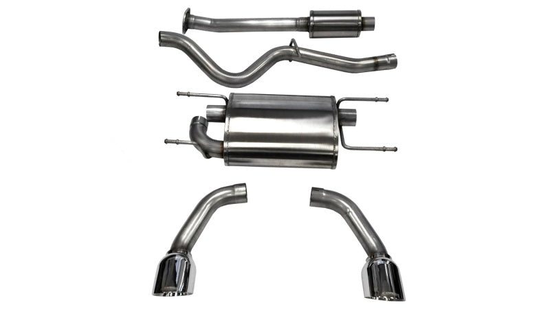 CORSA Performance Corsa 2012-2025 Scion FRS / Subaru BRZ Polished Sport Cat-Back Exhaust