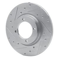 R1 Concepts R1 74-84 Ford COURIER (USA/Canada) Front Left Drilled & Slotted Silver Brake Rotor