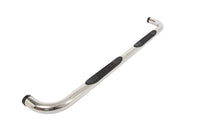 Dee Zee 14-18 Chevrolet Silverado Tubes - 3In Round Stainless Polished CrewCab