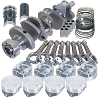 Eagle Chevy 454 1Pc 4.250in Crank 6.385in I-Beam Rods 17cc Dome 4.310in Pistons Rotating Assembly