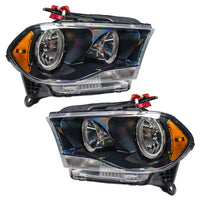 ORACLE Lighting Oracle 11-13 Dodge Durango SMD HL Halogen - Black - ColorSHIFT