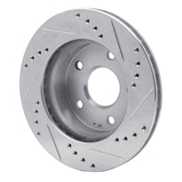 R1 Concepts R1 90-97 Ford AEROSTAR Right Front Drilled & Slotted Silver Brake Rotor