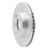 R1 Concepts R1 01-07 Ford Escape Front Right Drilled & Slotted Silver Brake Rotor