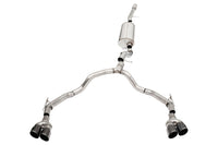 CORSA Performance Corsa 2021-2025 Suburban / Yukon XL 6.2L 4WD Dual Rear 3in to 2.75in Sport Cat-Back DW 4in BLK Tips