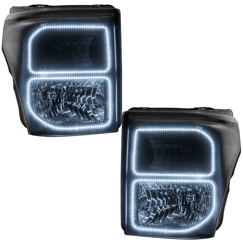 ORACLE Lighting Oracle 11-16 Ford F250/350 LED HL - Black - White