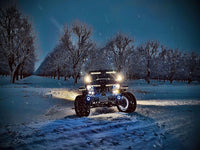 ORACLE Lighting Oracle Vector Jeep Wrangler JK Grille Halo Kit - ColorSHIFT w/ BC1 Controller
