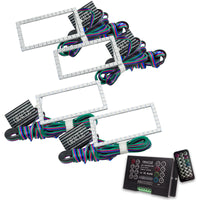 ORACLE Lighting Oracle Ford F-150 15-17 Projector Headlight Halo Kit - ColorSHIFT w/ 2.0 Controller