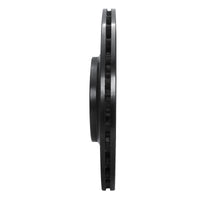 R1 Concepts R1 07-11 Audi S6 Rear Right Drilled & Slotted Black Brake Rotor