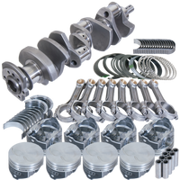 Eagle Chevy 400 3.750in Crank 5.700in I-Beam Rods -7cc Flat Top 4.125in Pistons Rotating Assembly