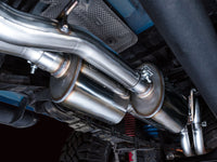 AWE Tuning 16-22 Toyota Tacoma 0FG Cat-Back Exhaust w/ BashGuard - Dual Chrome Silver Tips